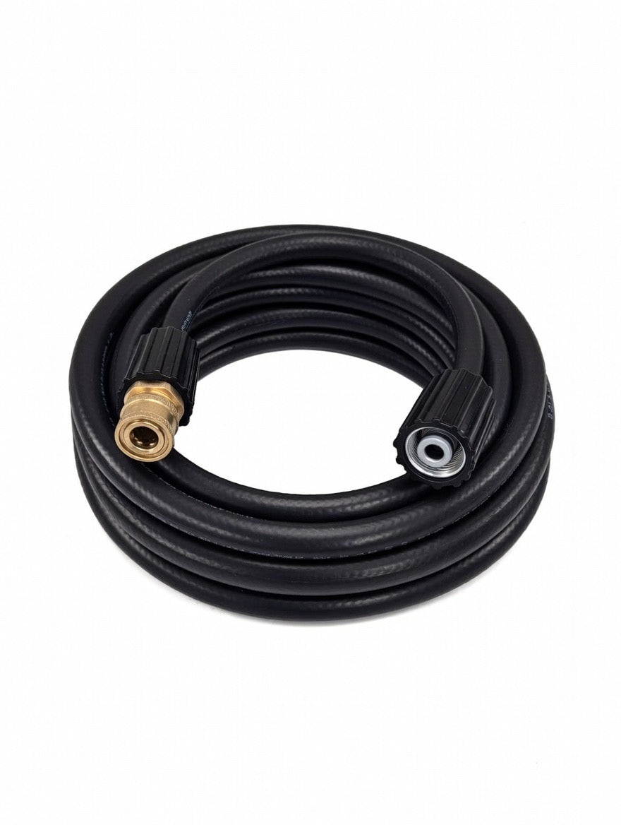 M22 x 1/4 Quick Connect Pressure Washer Hose 15m